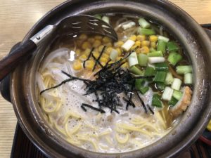 杉乃屋のバターコーンラーメン