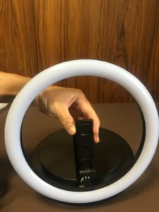 TARION LEDリングライト設置1